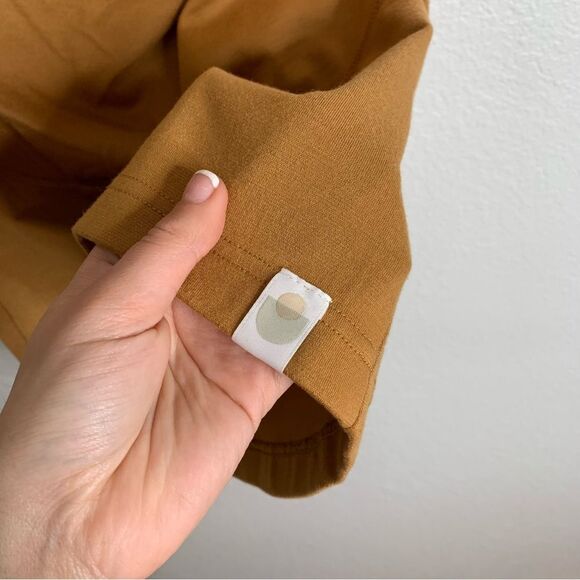 Lalabu Soothe Camel Brown Sleeveless Tank Top Size Medium - Picture 4 of 6